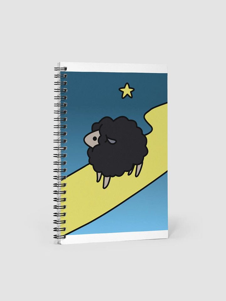 The Black Sheep Spiral Notebook product image (2)