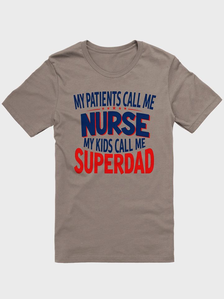 Superdad Nurse Bold T-Shirt product image (5)