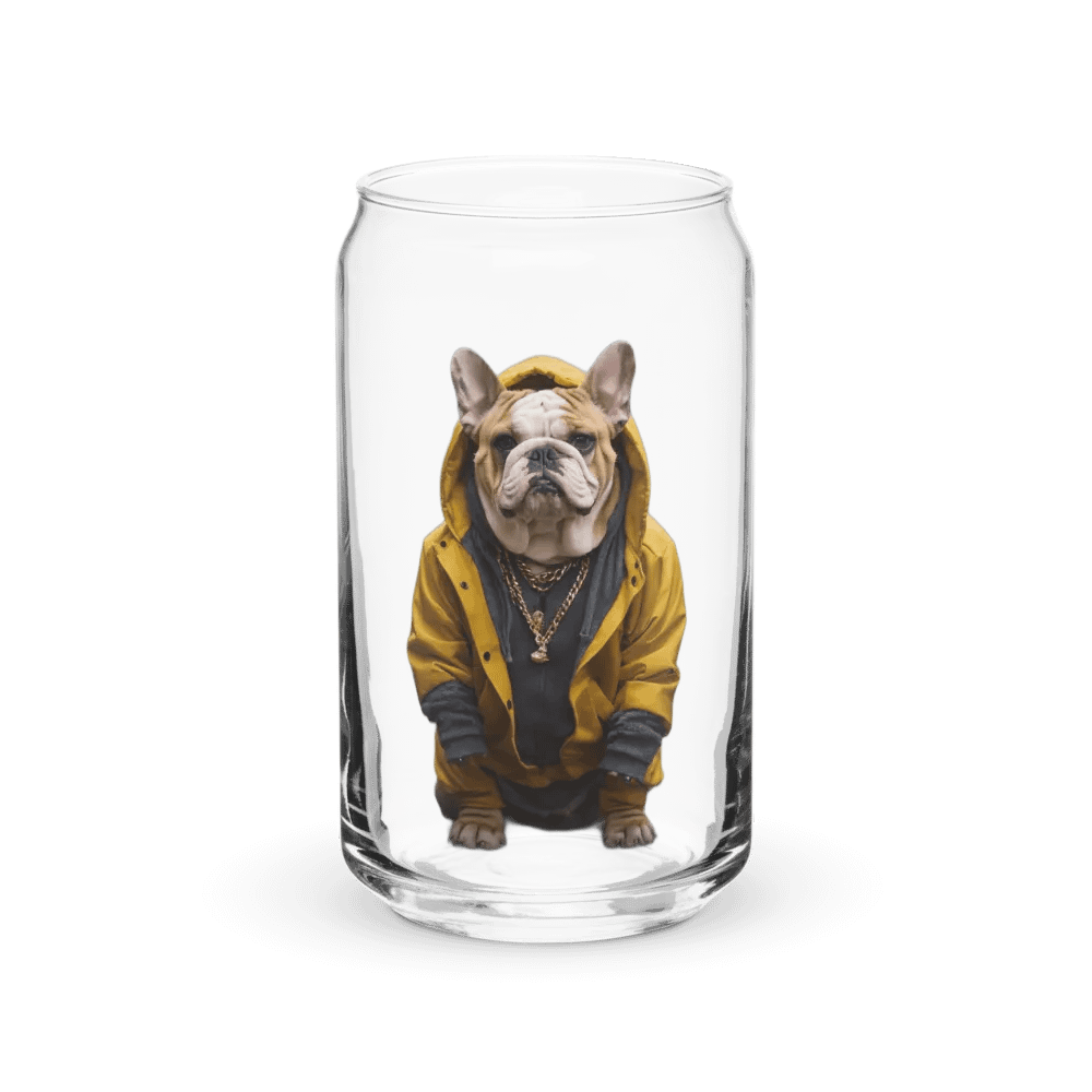 Bulldog Boss Can-Shaped Glass product image (1)