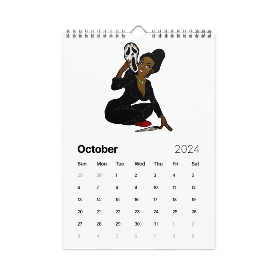 Disney Horror 2024 Wall Calendar product image (12)