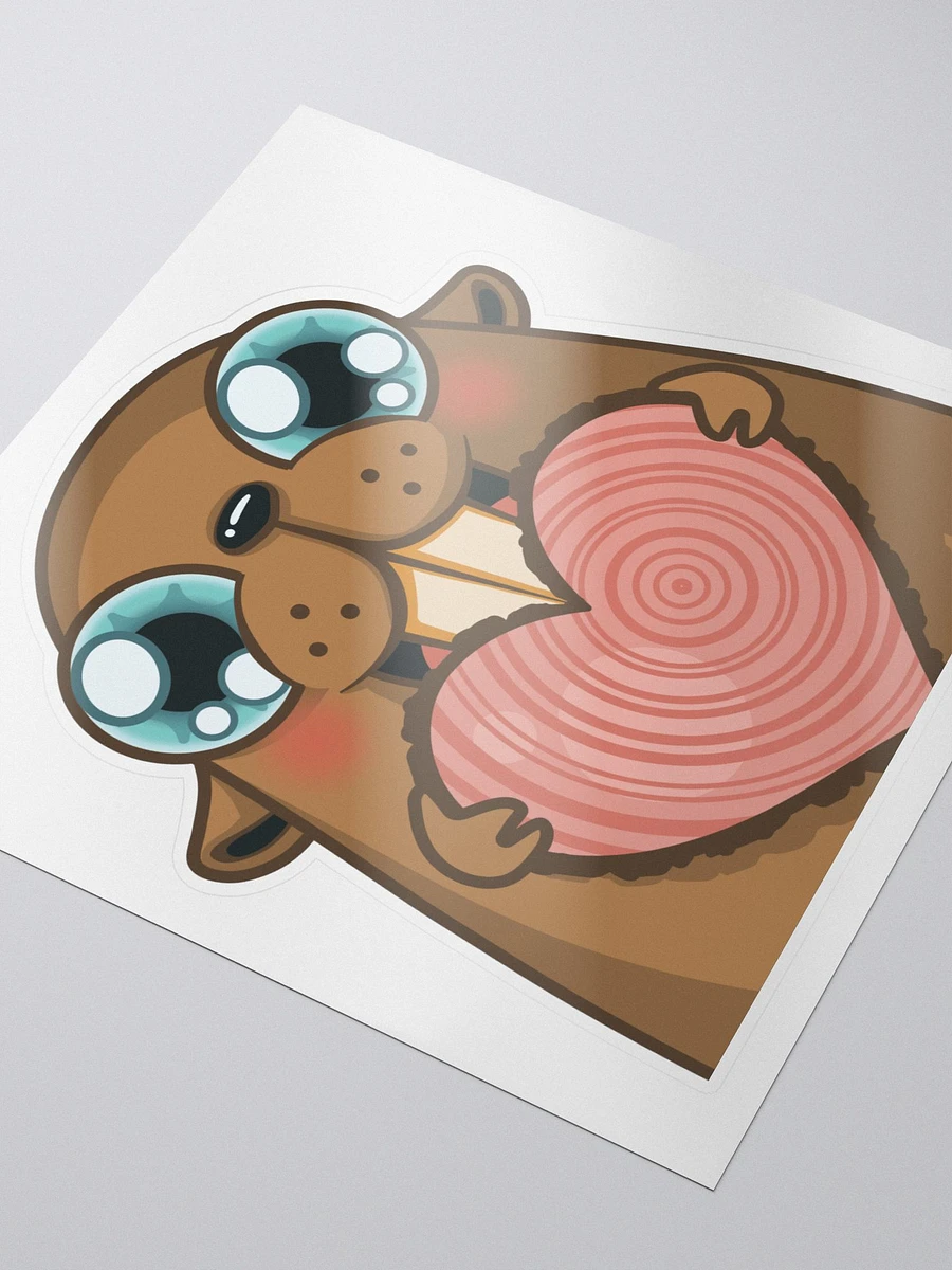 Beaver Love Sticker product image (3)