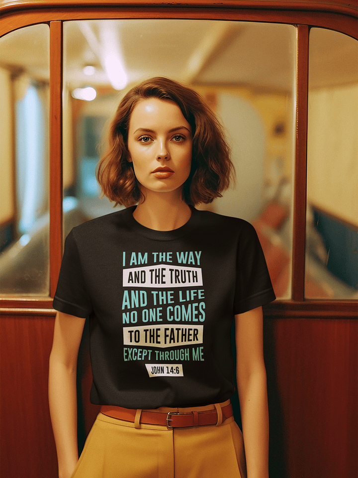 I Am The Way And The Truth And The Life John 14:6 T-Shirt product image (2)