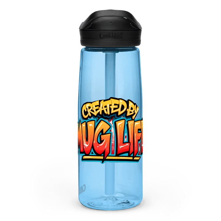 25oz Plastic Water Bottle with Spill-Proof Lid product image (1)