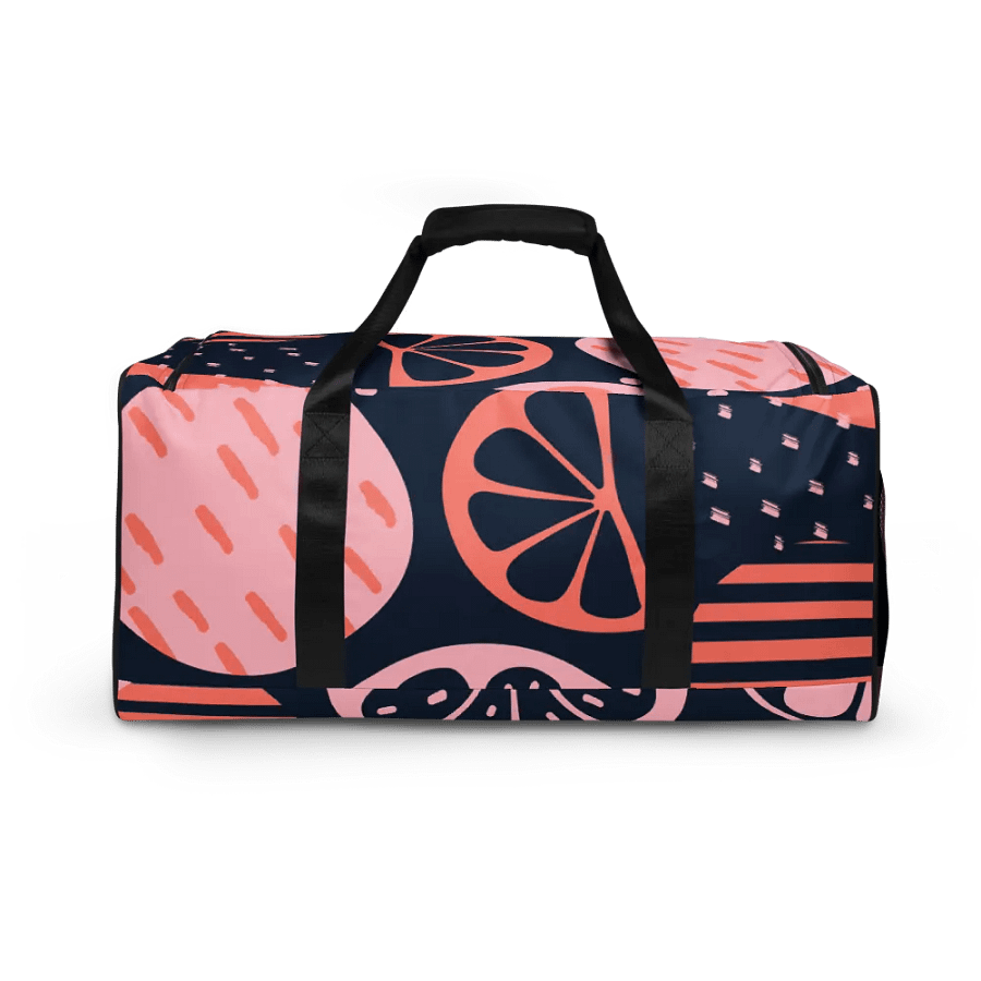 Citrus Circles All-Over Duffle Bag product image (4)