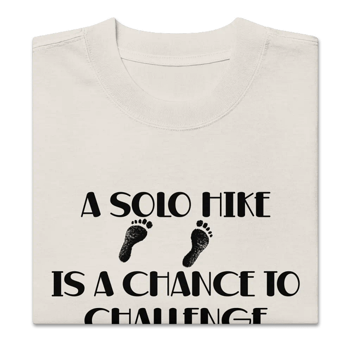 A solo hike is a chance to challenge your limits. product image (2)