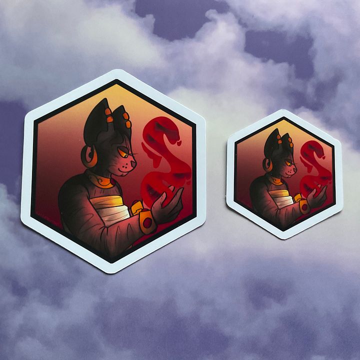 "Blood Magic" sticker product image (2)