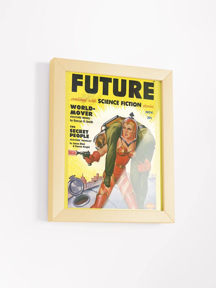 Future Pulp Cover Art Ayous Wood Poster product image (24)