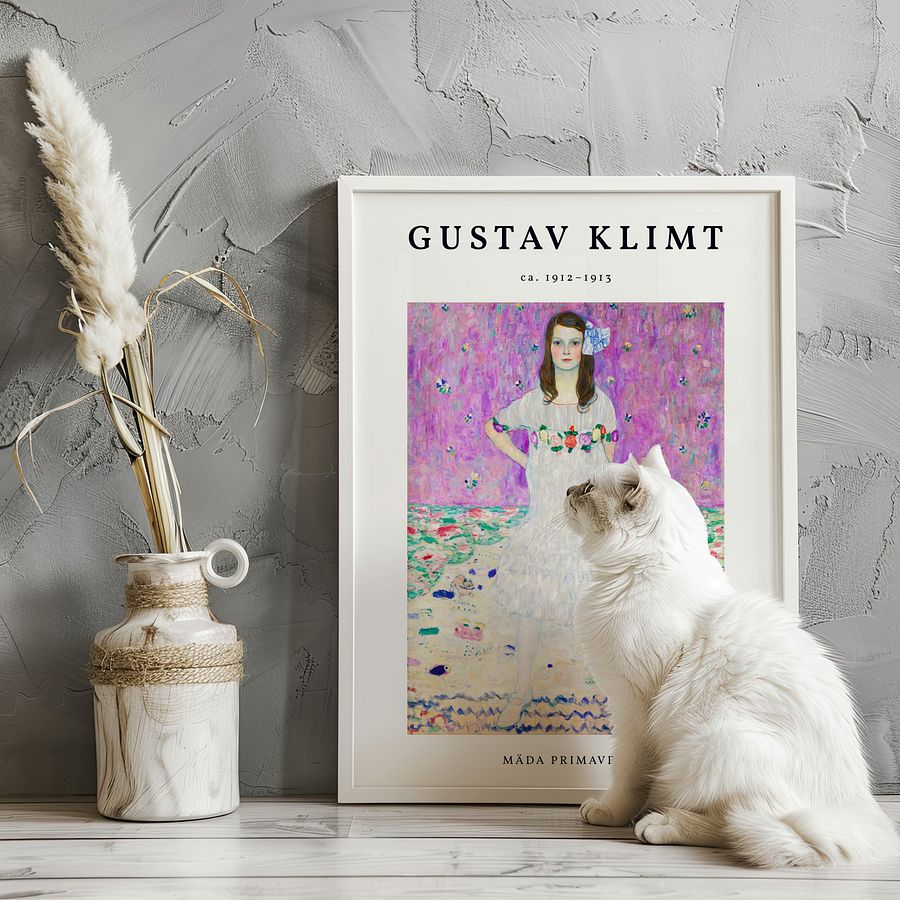 Mada Primavesi by Gustav Klimt Vintage Art Nouveau Poster product image (19)