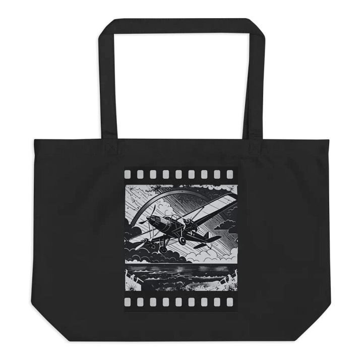 1920s Flying Movie Clip - Organic Cotton Tote product image (1)