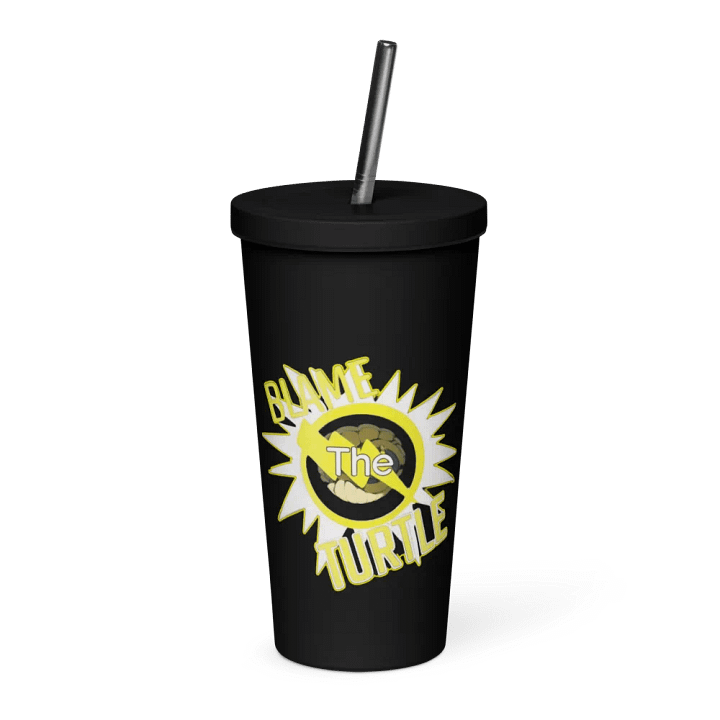 Blame the turtle! Straw Cup product image (1)
