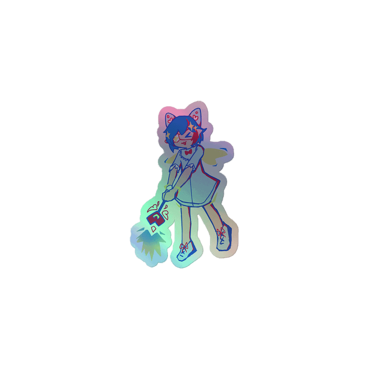 Magical Renny (Ren) Holographic Sticker product image (1)