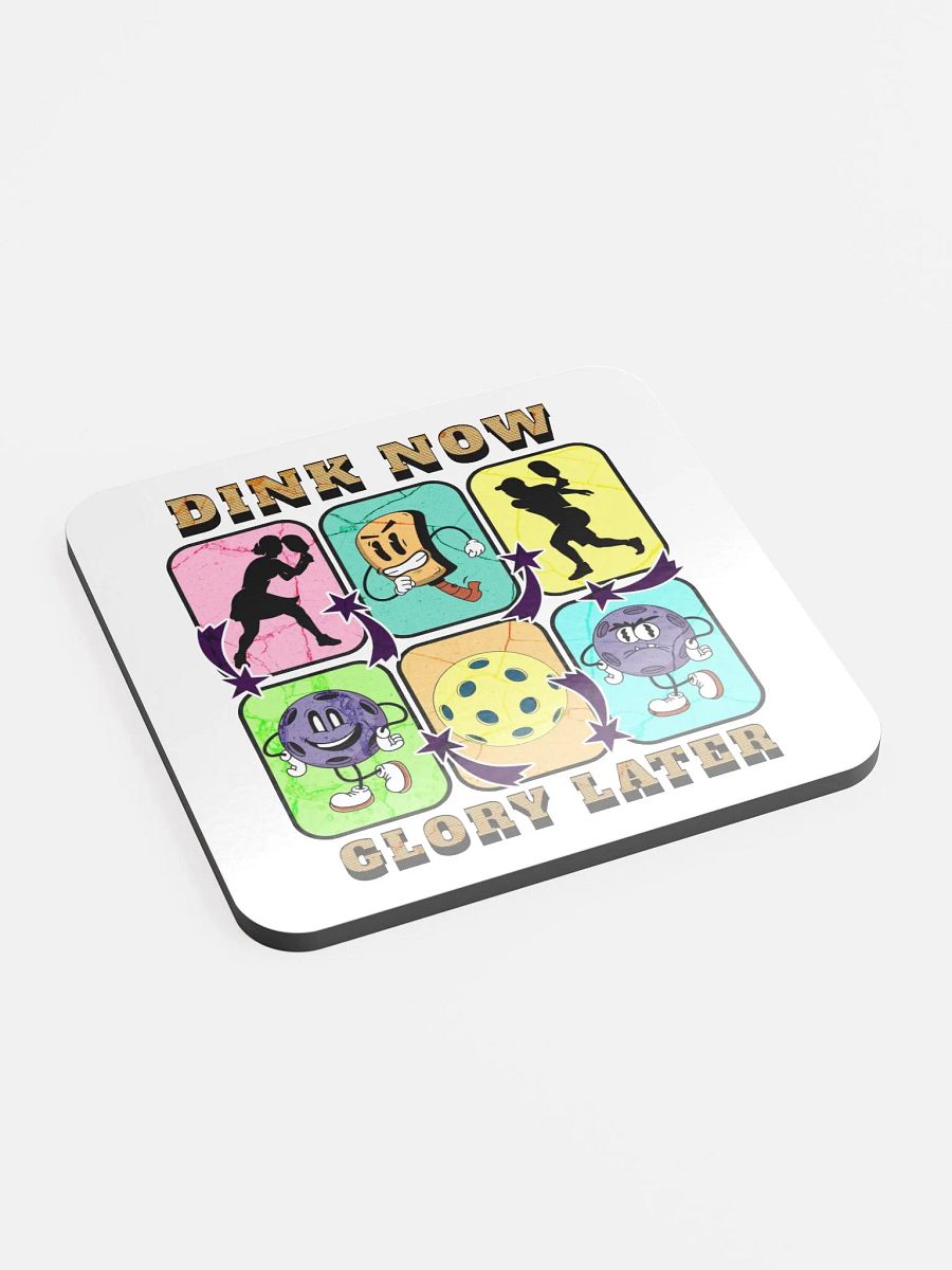 Dink Now Glory Later Pickleball Playful Party Coasters product image (3)
