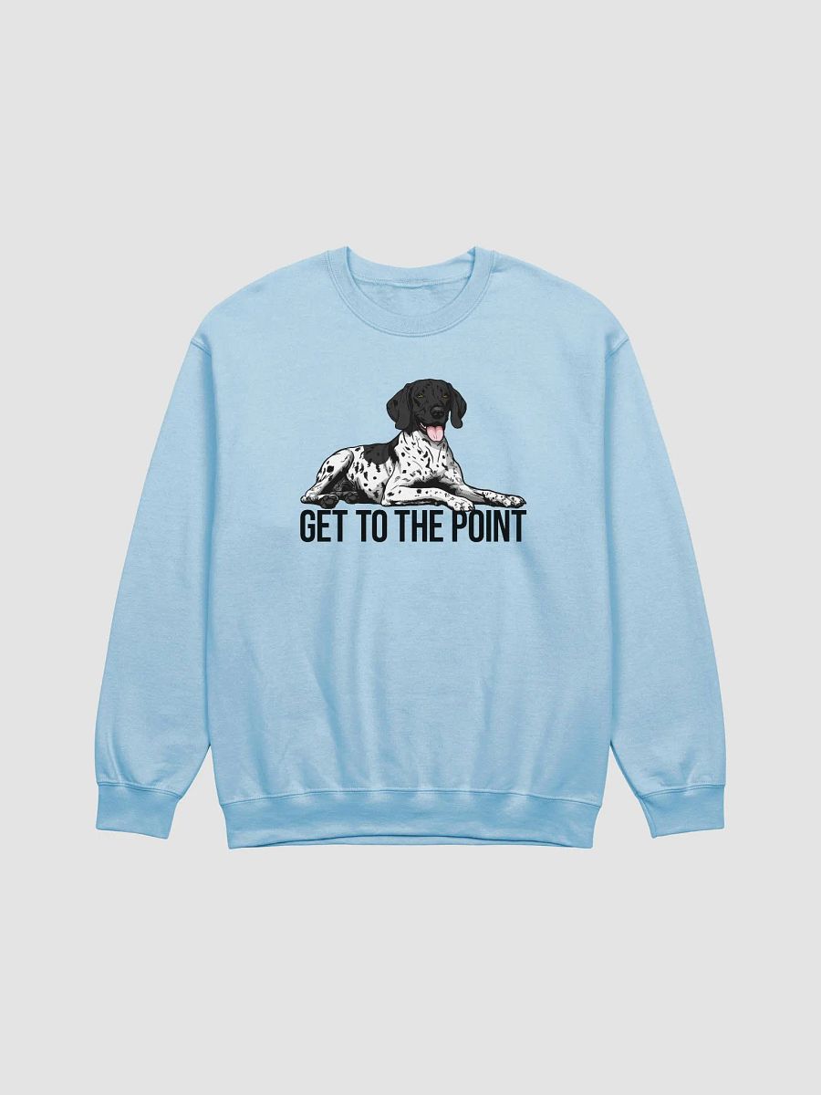 Get to the Point Sweatshirt of a German Shorthaired Pointer(Black Roan) | Funny Shirt for GSP Paw-rents product image (8)