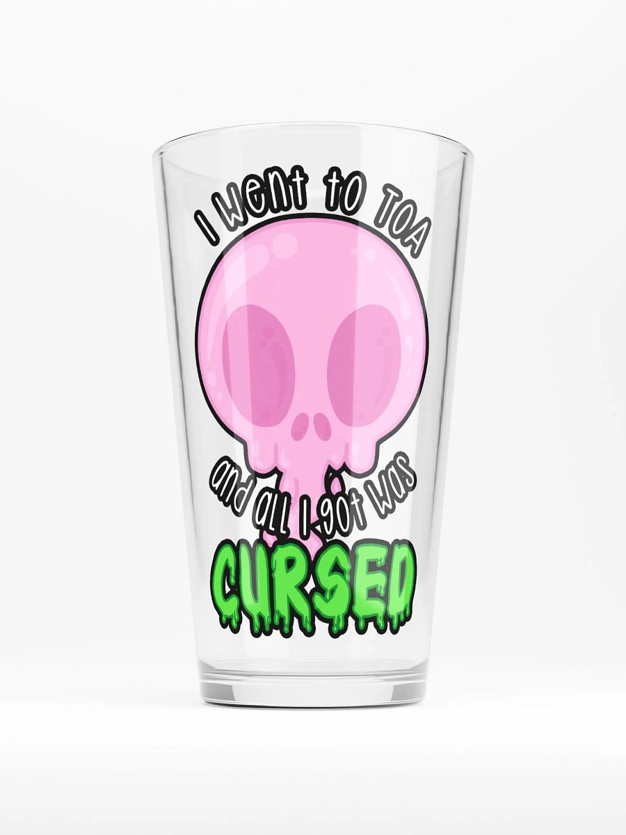 All I Got Was Cursed - Paladin - Pint Glass product image (1)