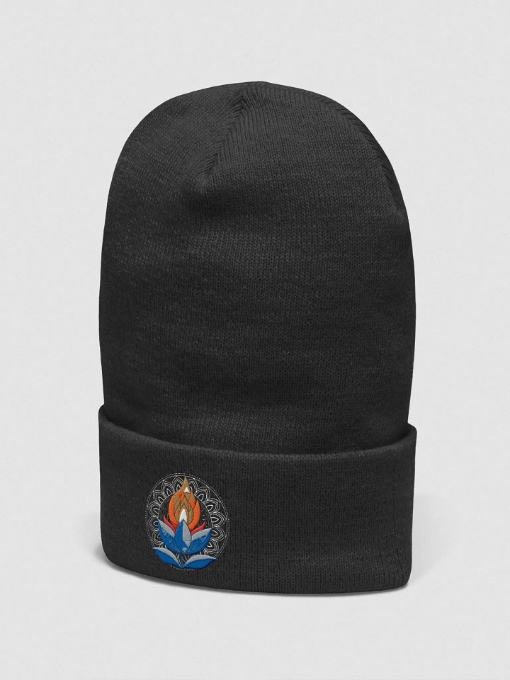 Lotus Flame Cuffed Beanie product image (2)