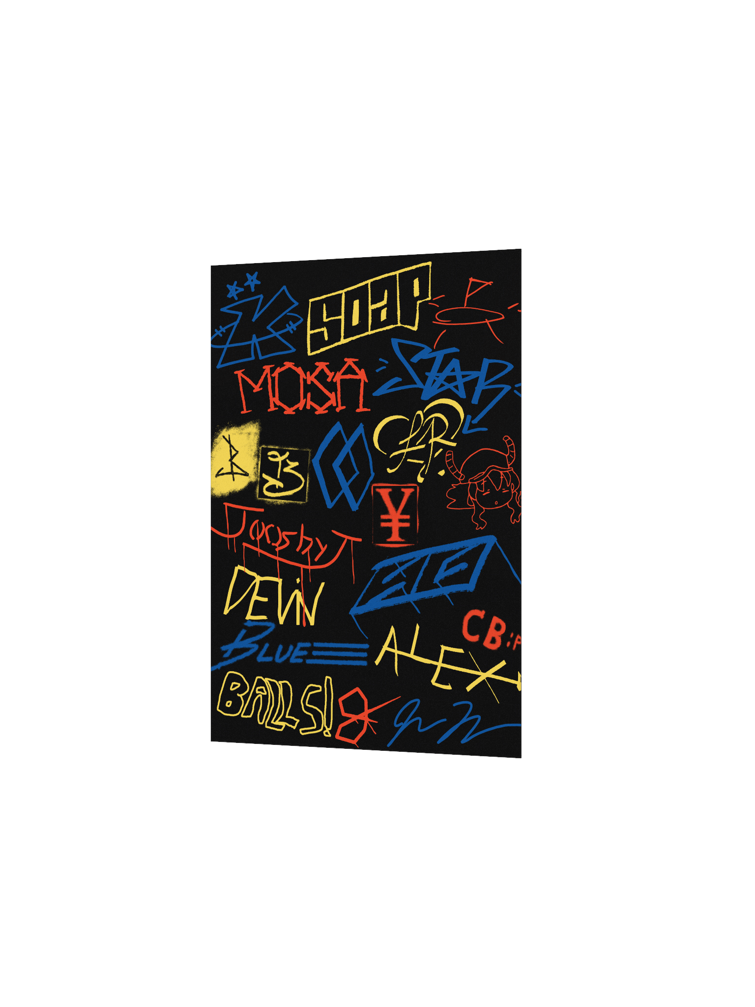 UBL Graffiti Tag Poster product image (5)