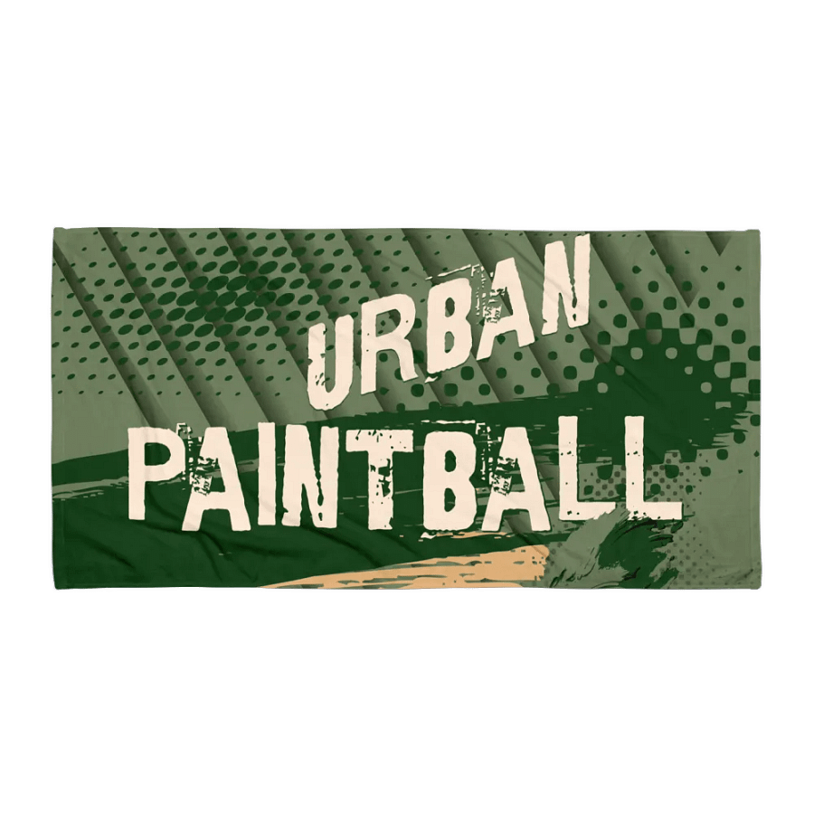 Urban Defiance - Battleground & Beach Towel, green product image (1)