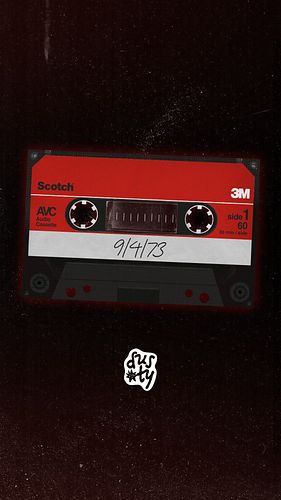 [3/3] - Little closeup on the tape illustration for my poster of 