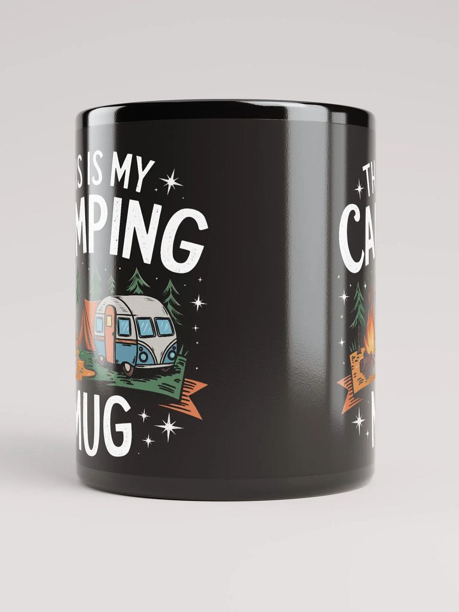 "This is my Camping Mug" High Quality Black Mug product image (5)
