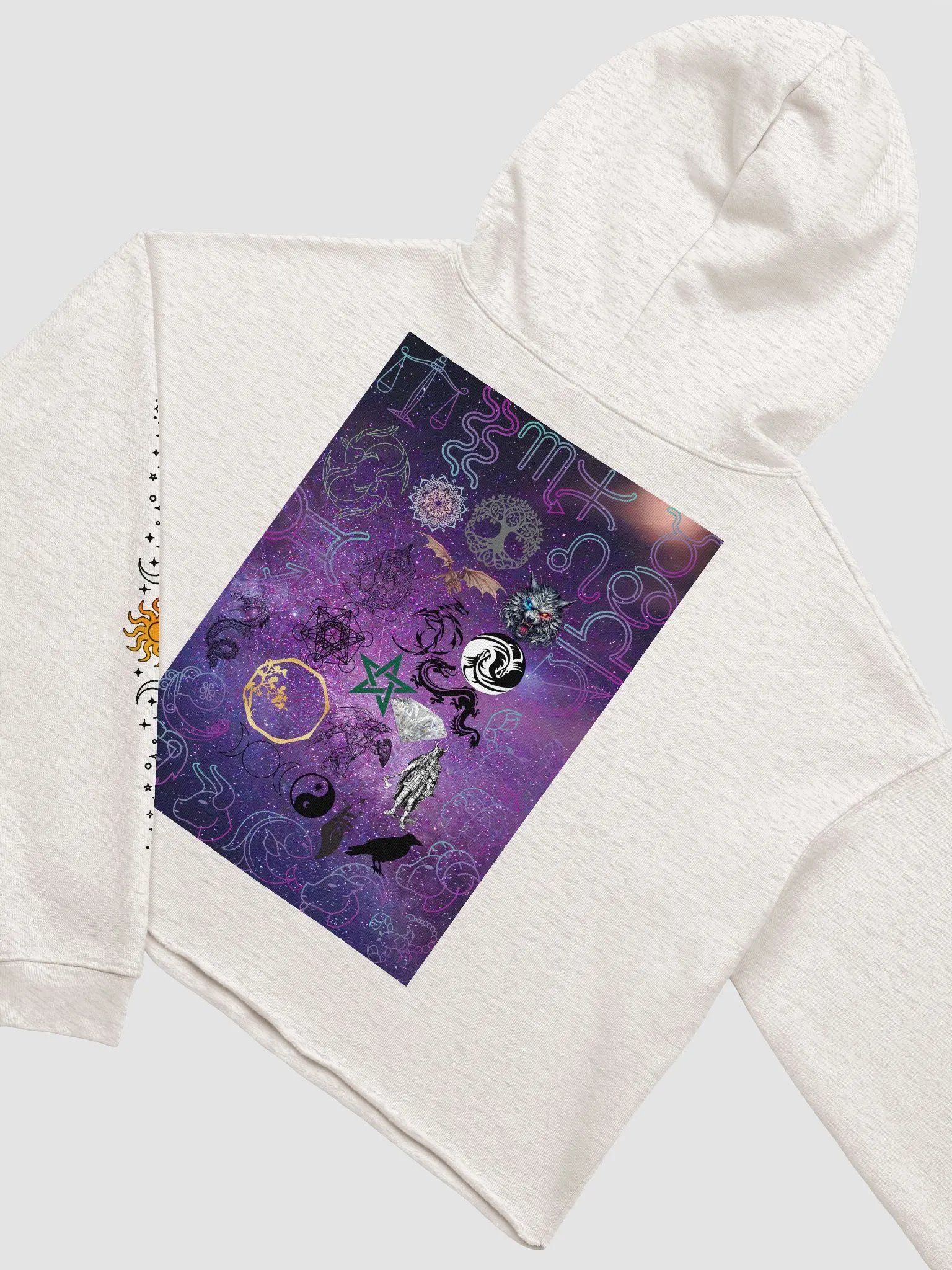 Mystical Cosmos Crop Hoodie product image (20)