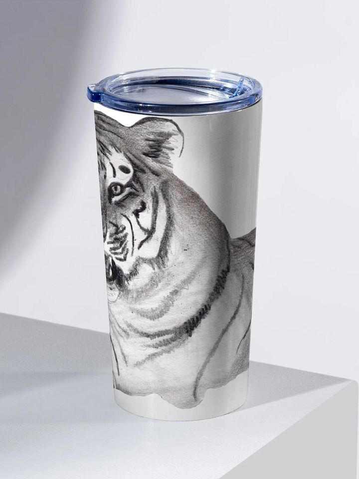 Tiger Drawing Travel Cup product image (2)