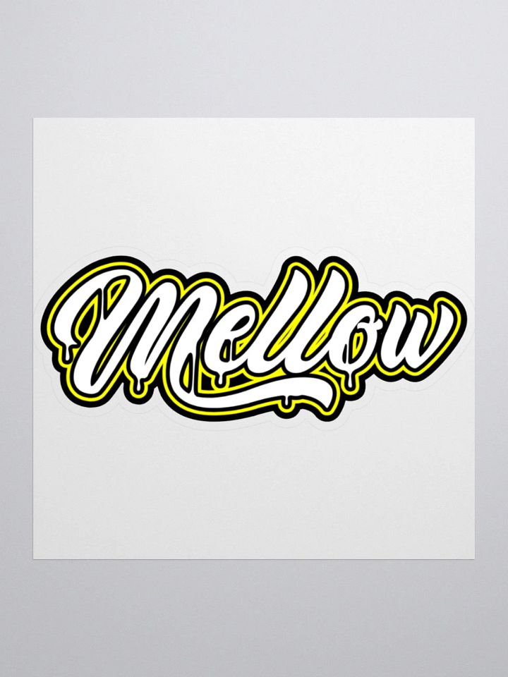 Mellow Drip Kiss Cut Stickers product image (3)