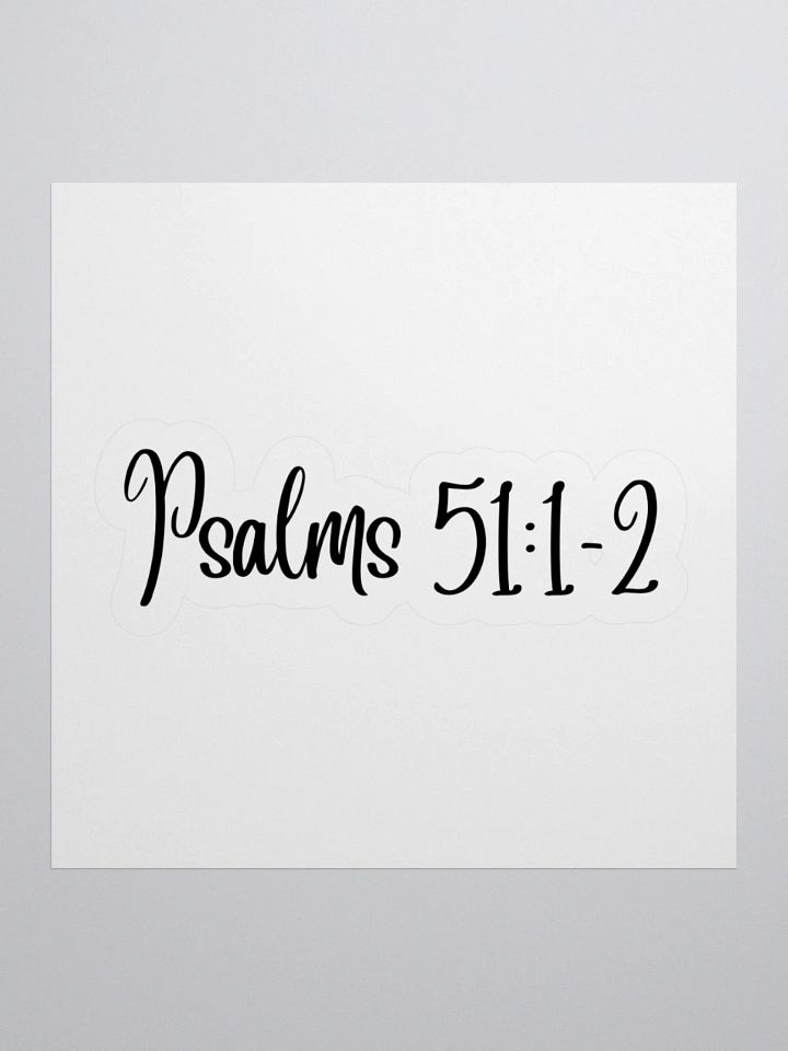 Psalms 51:1-2 product image (1)