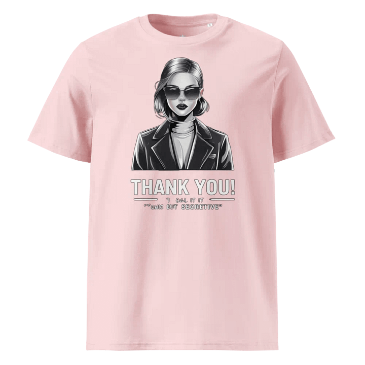 Chic but Secretive Organic Tee product image (2)