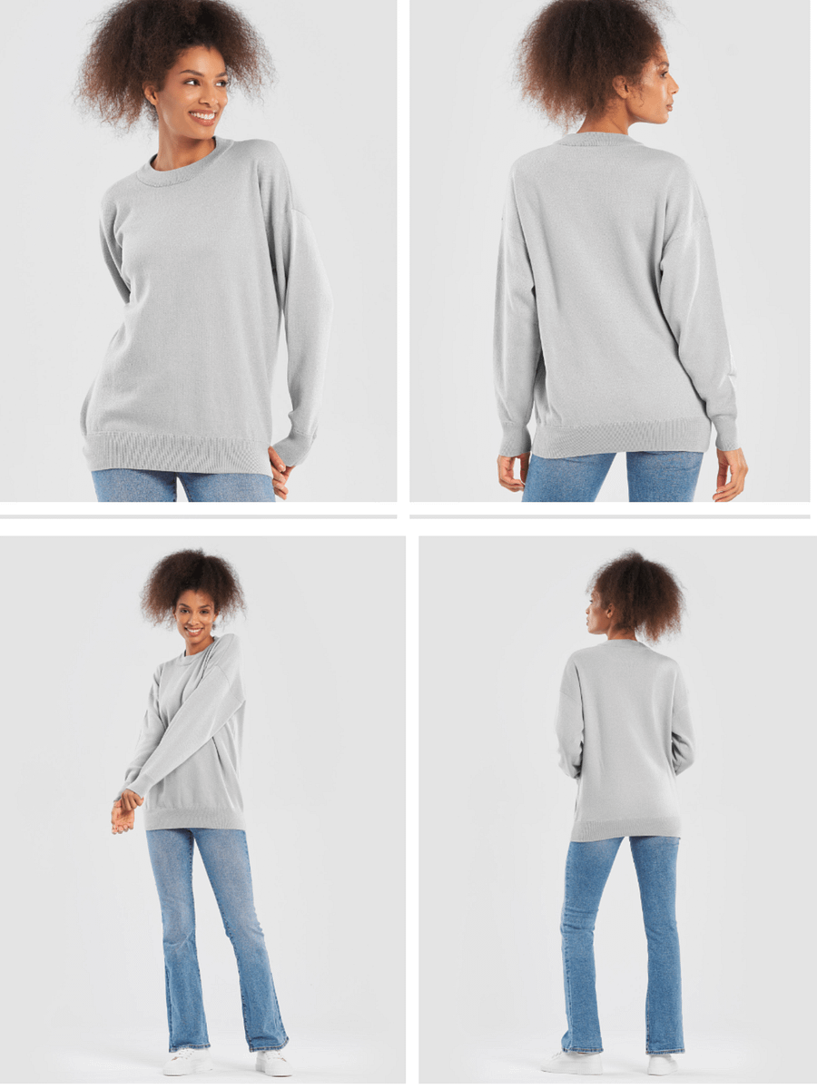 Heart Flame Valentine's Day Sweater for Women product image (3)