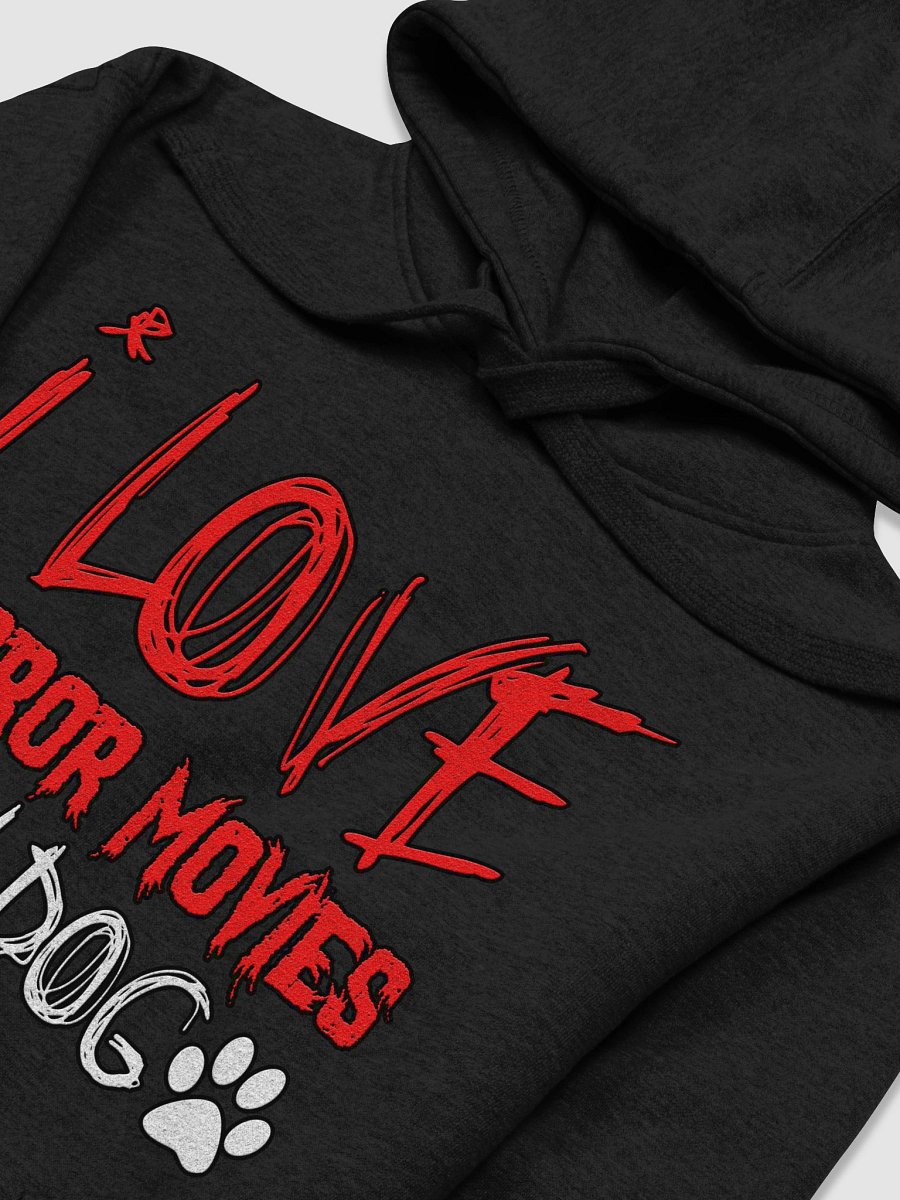 I Love Horror Movies And My Dog Hoodie product image (13)