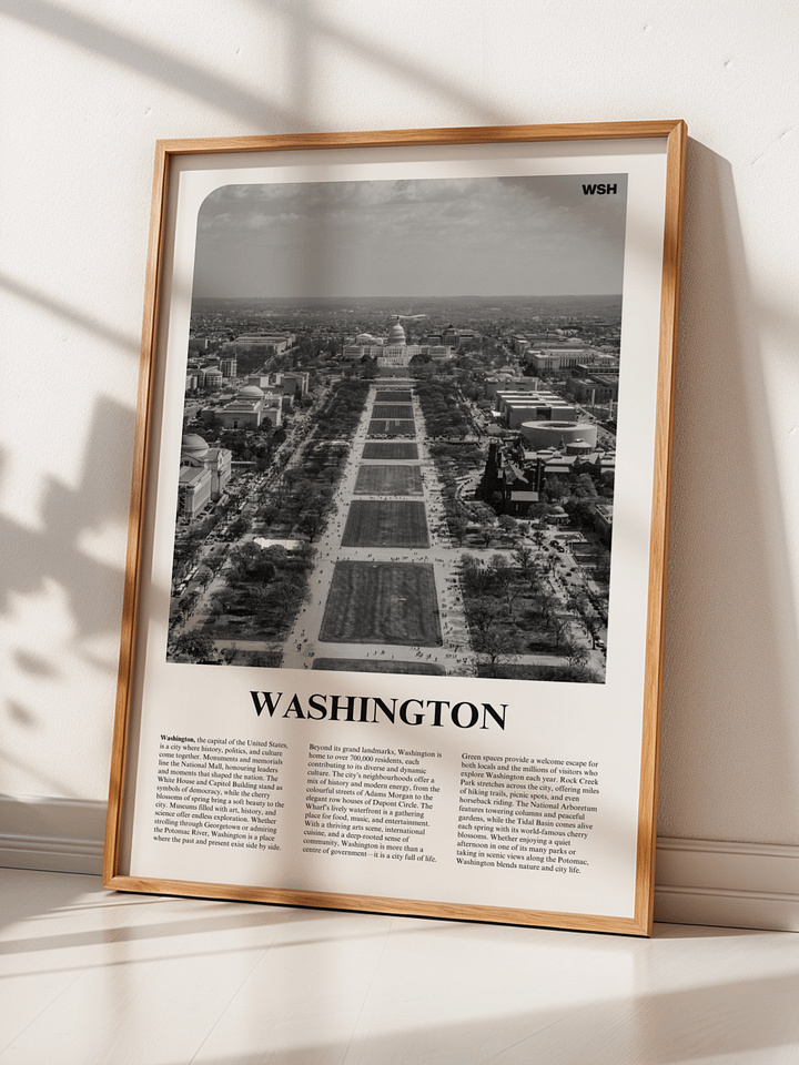 Washington 03 Newspaper Poster product image (2)