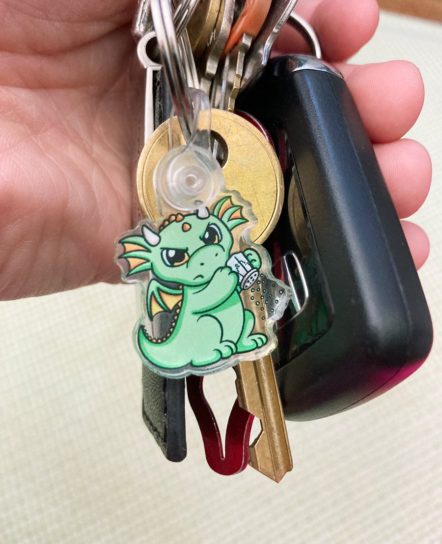 Salty Dragon Keychain product image (2)