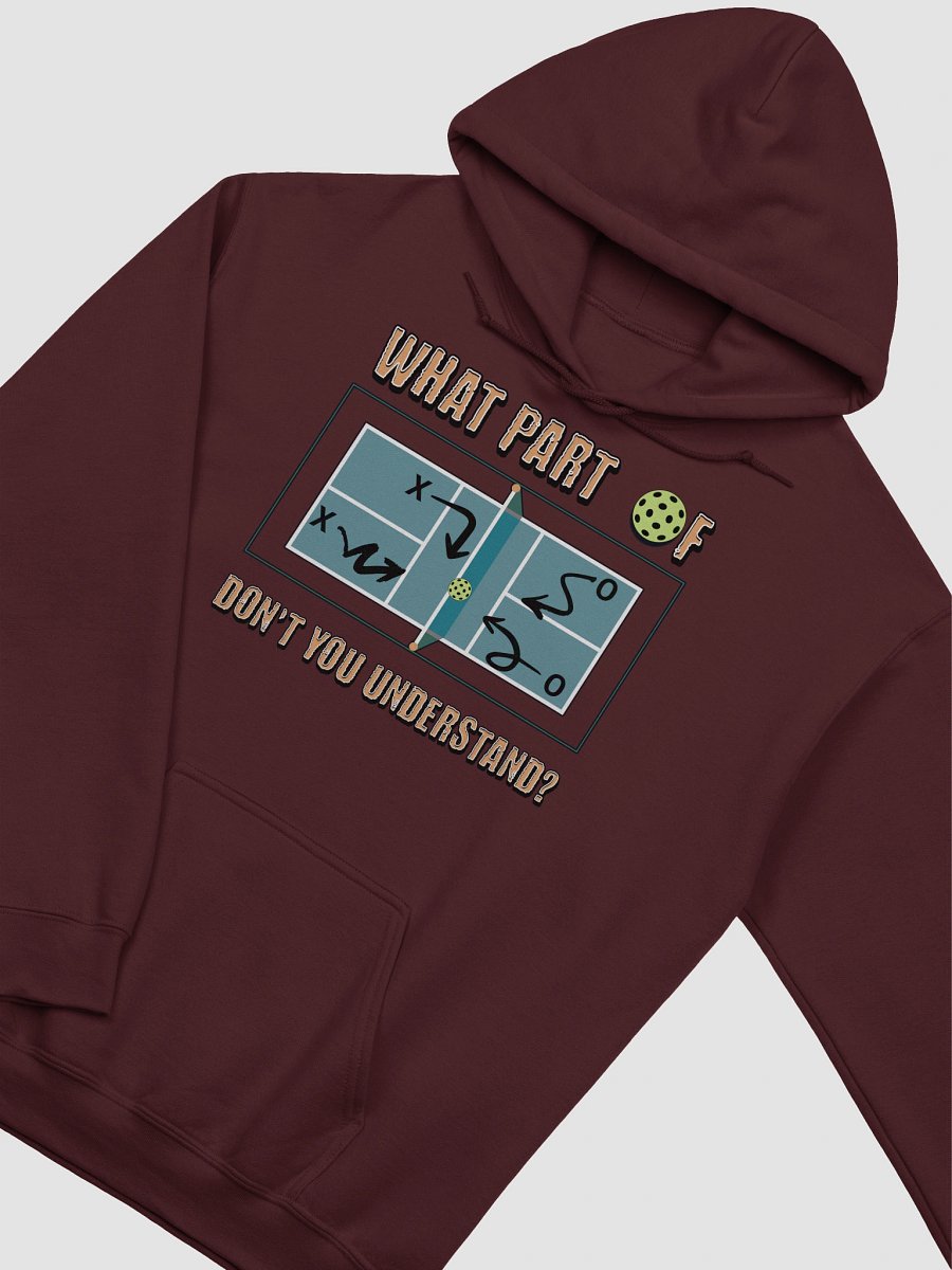 What Part Of Pickleball Dont You Understand Playbook Hoodie product image (2)