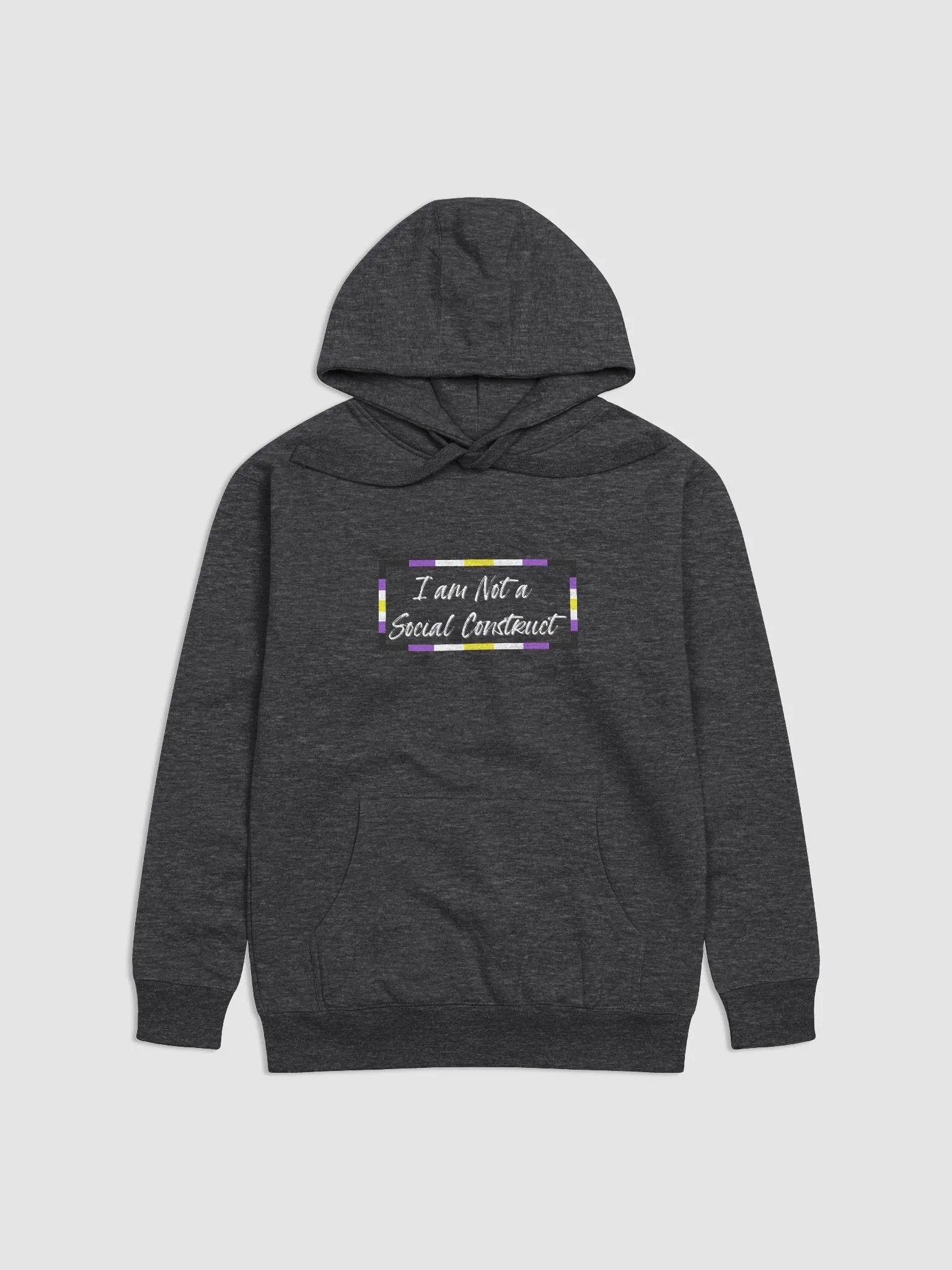 I am Not a Social Construct - Non-Binary - Hoodie product image (1)