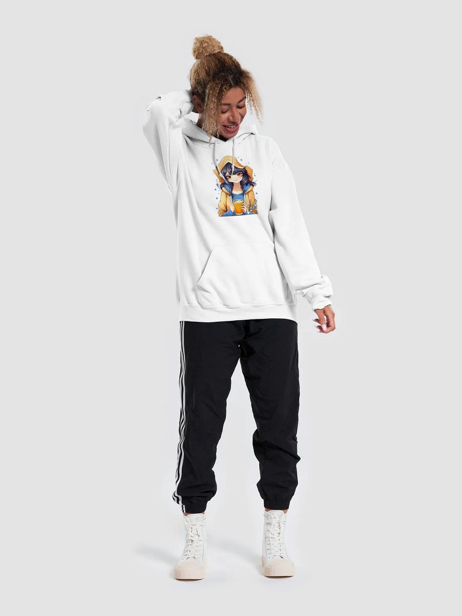 Cozy Kawaii Anime Girl v2 - Gildan Classic Hoodie - Gildan 18500 product image (3)