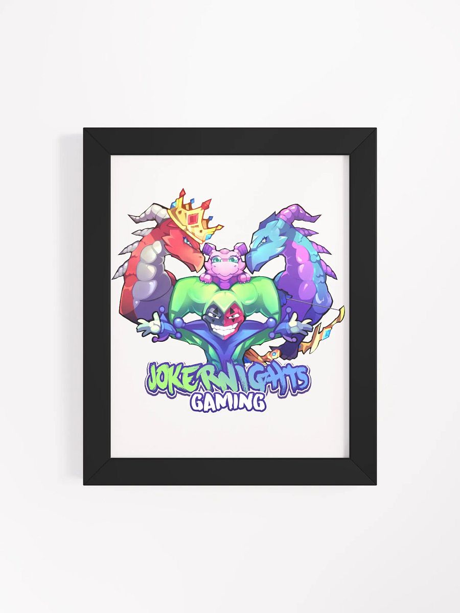 Jokernights Gaming Emblem Matte Poster product image (4)