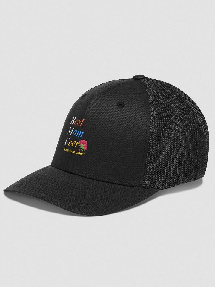 Best Mom Ever Flexfit Mesh Back Trucker Hat product image (2)