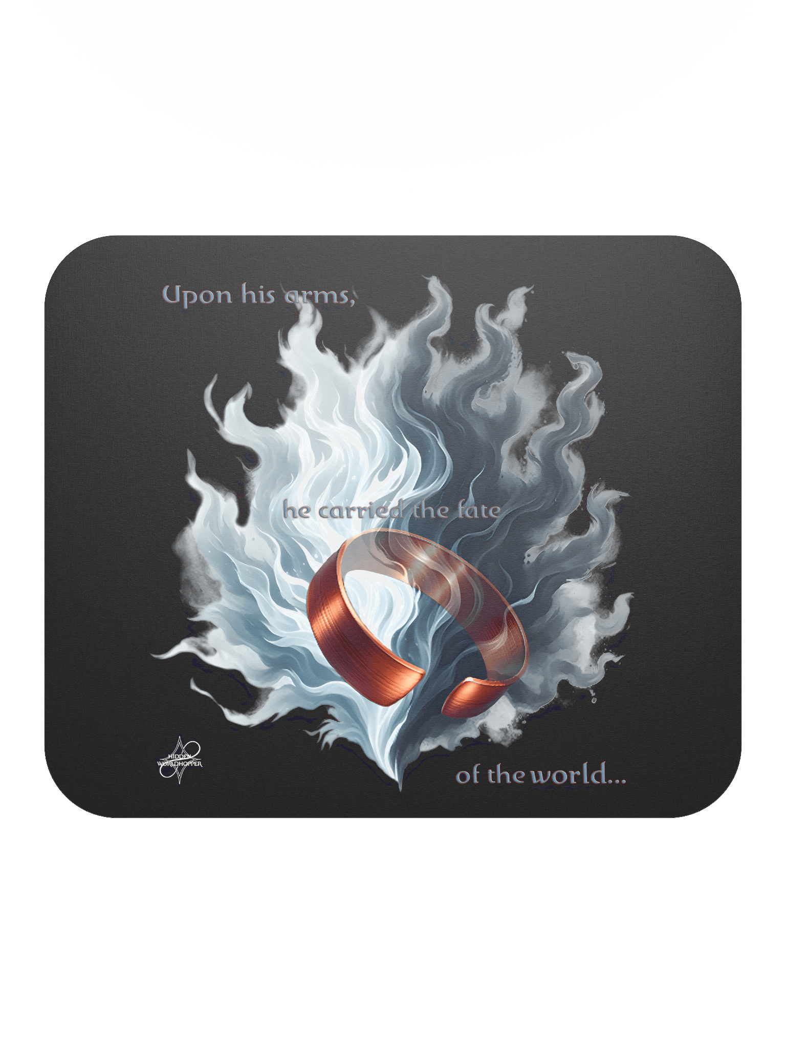 Upon His Arms Mousepad product image (2)