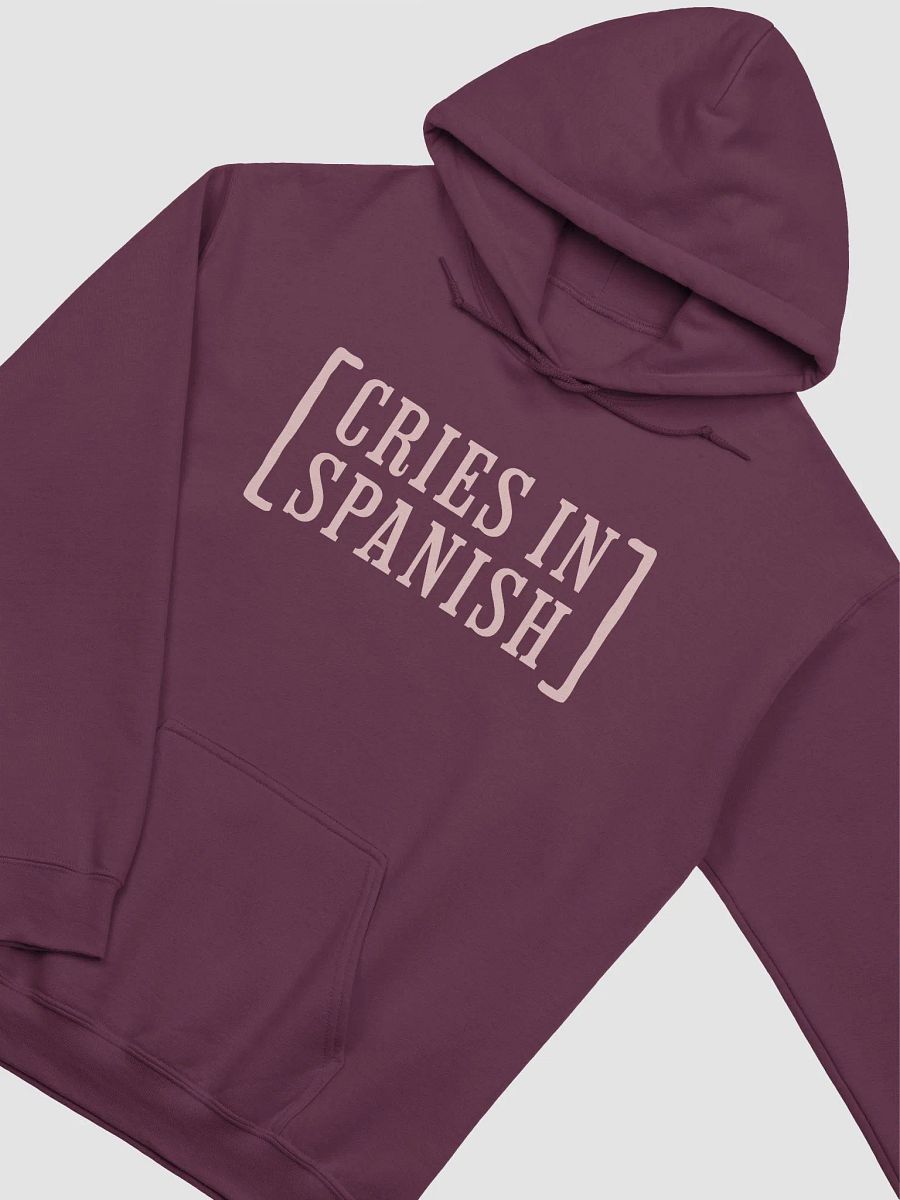 Cries in Spanish Hoodie Unisex product image (2)