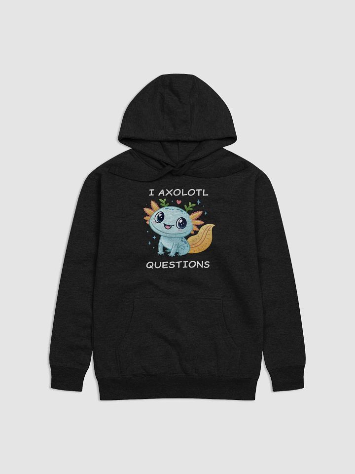 I Axolotl Questions Love Unisex Hoodie product image (13)