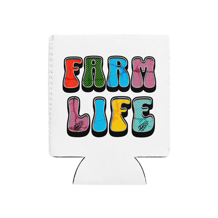 Farm Life Can Cooler product image (1)