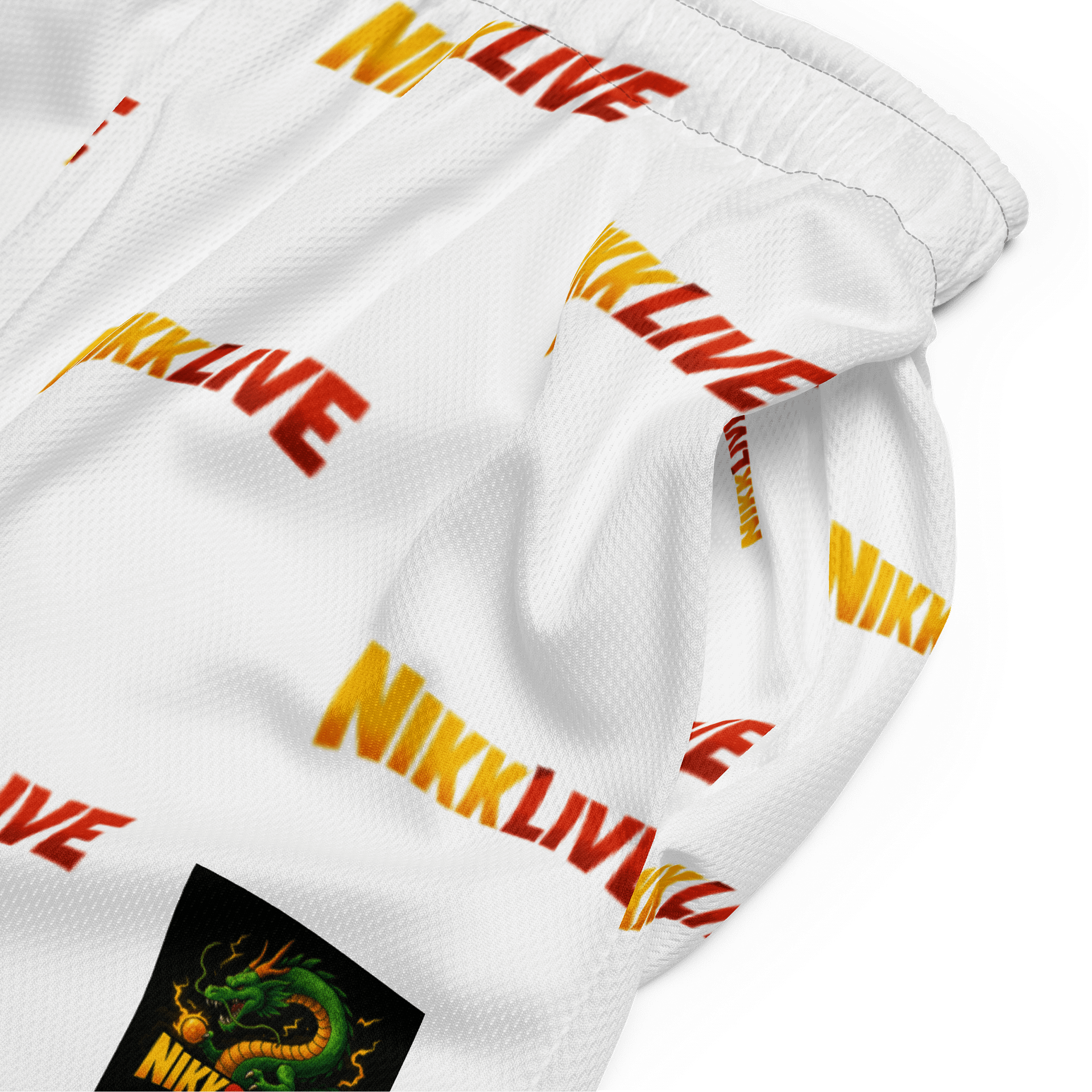 EcoChic Mesh: Recycled Unisex NikkLive/Shorts product image (5)