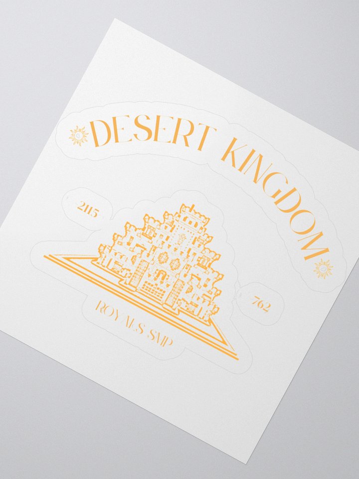 Royals SMP Desert Kingdom Sticker product image (2)
