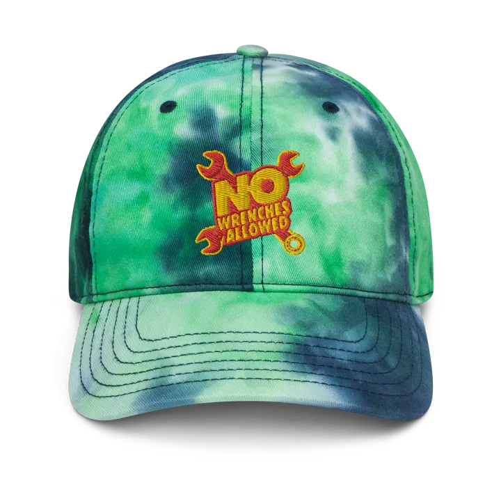 #NoWrenchesAllowed Tie-Dye Classic Hat product image (1)
