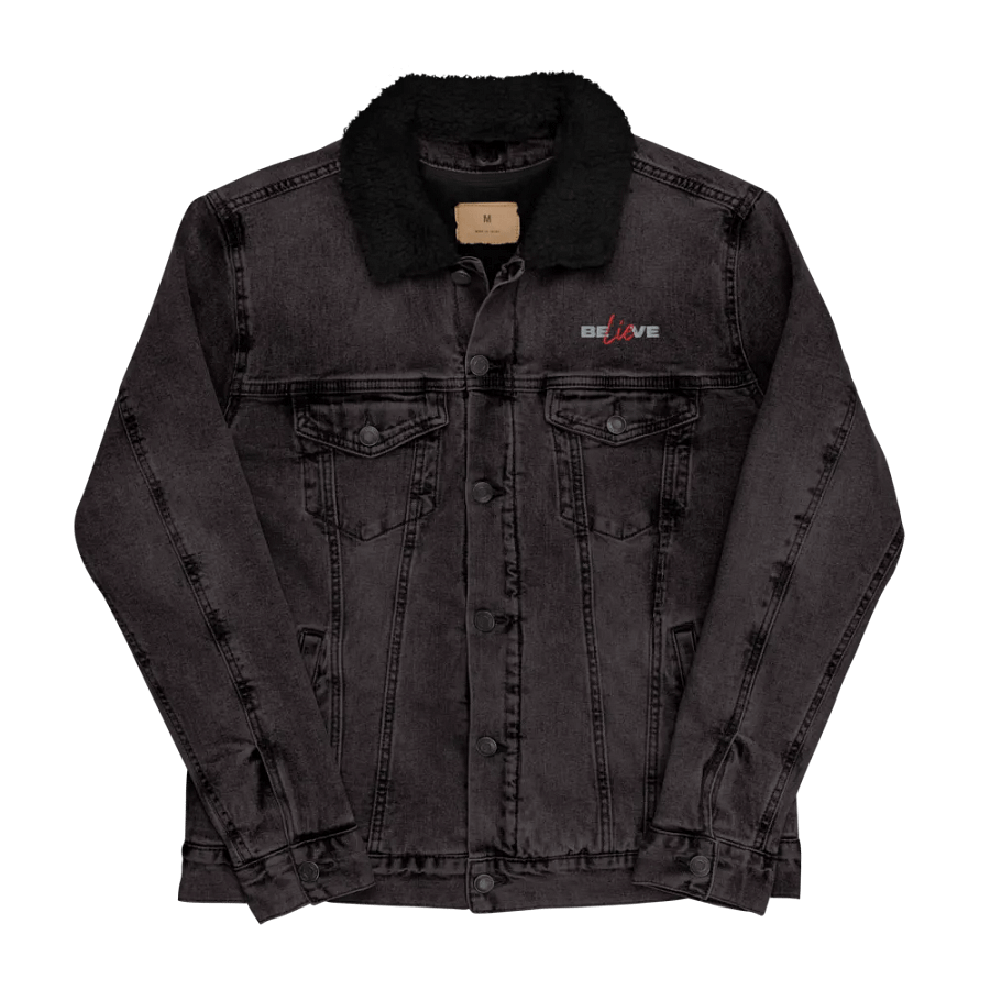 Threadfast Apparel Unisex Sherpa Denim Jacket v3 product image (3)