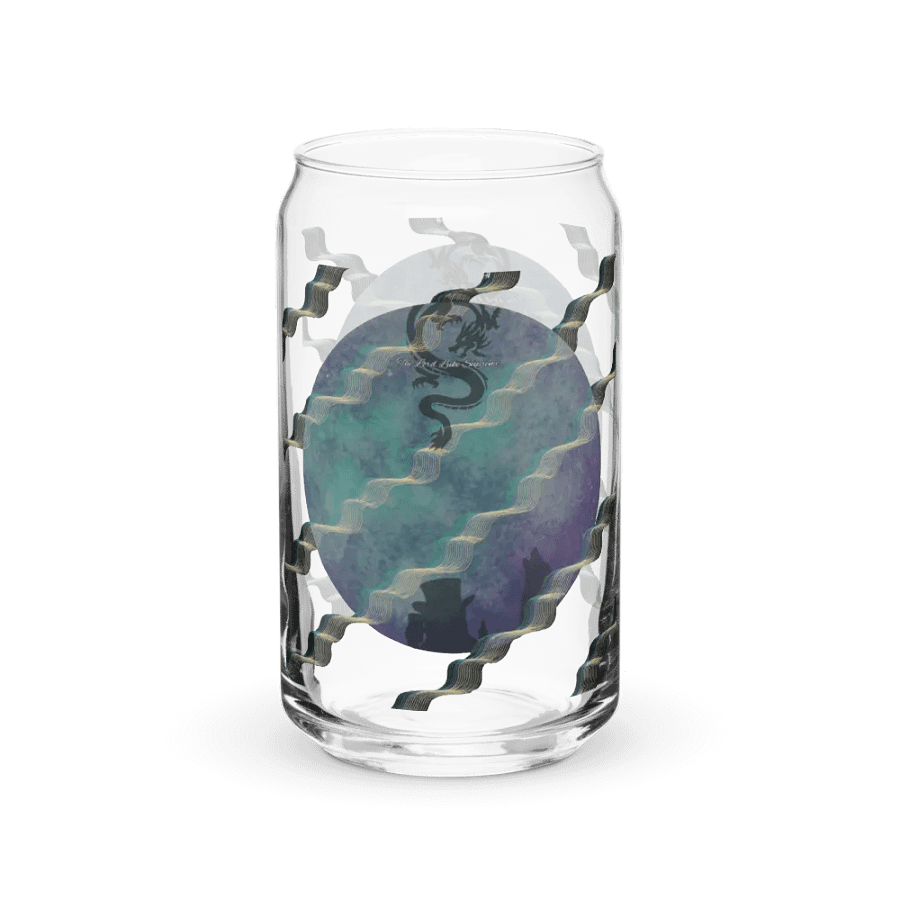 Moonlight Retro wave Can-Shaped Glass product image (7)