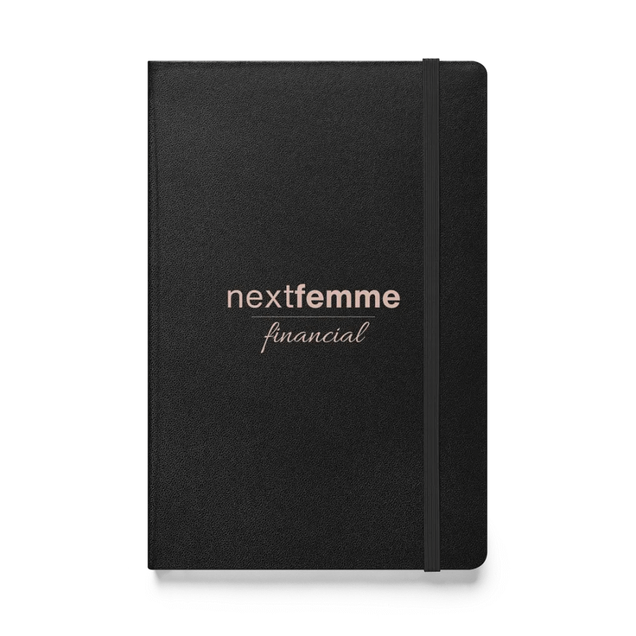 Next Femme Financial Hardcover Journal - Pink Logotype product image (1)