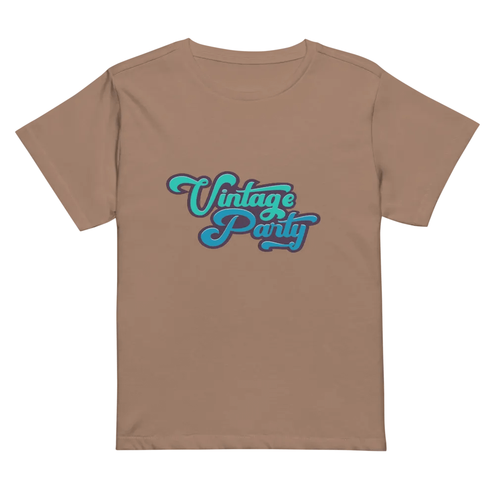 Vintage Party High-Waisted Tee product image (2)