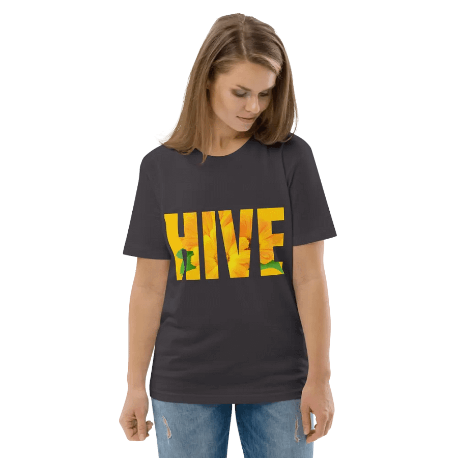 Floral HIVE Organic Tee - 100% cotton product image (174)