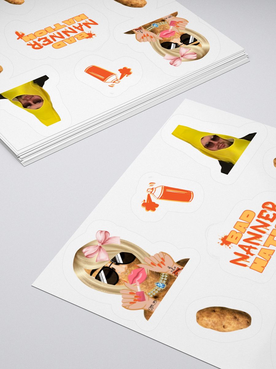Bad Nanner Nation Official Sticker Sheet product image (11)